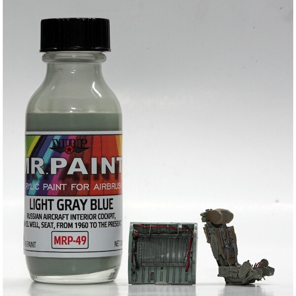 Mr Paint Mrp Russian Cockpit Light Grey Blue Ml Bottle