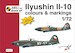 Ilyushin Il10 Colours & Markings + decals mkd72001