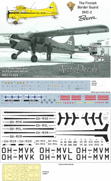 De Havilland DHC2 Beaver (Rayavartiosto -Finnish border guard)  ARC72-024