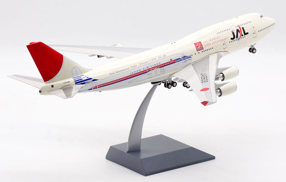 B Models B-JAL-744-DC6 Boeing 747-400 JAL Japan Airlines "50th An