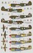 P-40E Warhawk/Kittyhawk Mk.I, Pt.2 (6 camo schemes)  DK32023