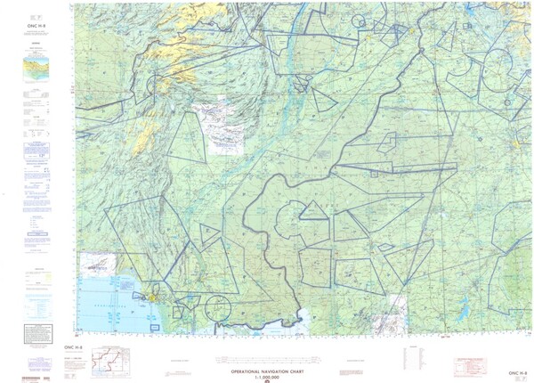 ONC H-8: Available: Operational Navigation Chart for Pakistan, Afghanistan, India. Available ! additional charts available within five working days. E-mail your requirements.  ONC H-8