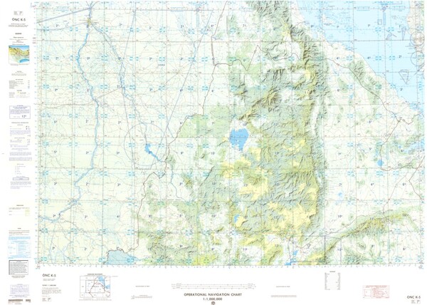 ONC K-5: Available: Operational Navigation Chart for Ethiopia, Eritrea, Somalia, Djibuti, Yemen. Available ! additional charts available within five working days. E-mail your requirements.  ONC K-5