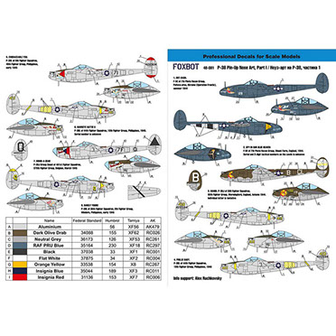 Lockheed P38 Lightning Pin Up Nose Art part 1  FOX48-081A