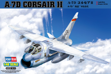 Hobby boss 80344 Vought A7D Corsair II | AviationOutletstore.com