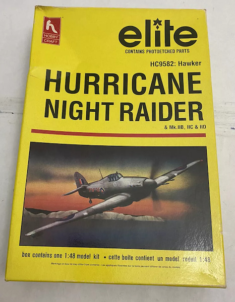 Hurricane (Mk2B/2C/2D) "Night Raider"      Elite (SPECIAL OFFER - WA- 21,95)  IHC9582