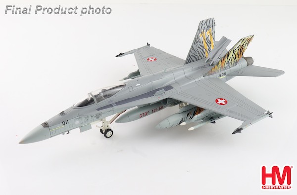 F/A-18C Hornet Swiss Air Force "Swiss AF 2003 Tiger Meet" J-5011, Staffel 11  HA3597