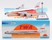 Convair CV880 TWA Trans World Airlines N824TW Polished  IF880TW0723P