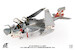 EA6B Prowler US Navy VAQ-136 Gauntlets, USS George Washington, 2012 - missing magnetic right pylon JCW-72-EA6B-007