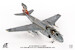 EA6B Prowler US Navy VAQ-136 Gauntlets, USS George Washington, 2012 - missing magnetic right pylon JCW-72-EA6B-007