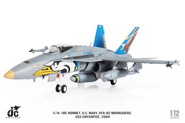 F/A18C Hornet U.S. NAVY VFA-82 Marauders, 2004  JCW-72-F18-014