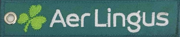 Keyholder with Aer Lingus on both sides KEY-AER LINGUS