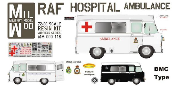 RAF Hospital Ambulance BMC Type  MM000-118