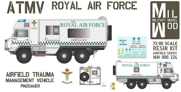 Pinzgauer 6x6 Airfield Trauma Management Vehicle (ATMV) (Royal Air Force)  MM000-224