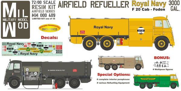 Foden F20 Airfield Refueller (Royal Navy)  MM000-409