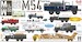 M54 Cargo Truck 179 inch wheelbase 5 ton 6x6 with tarpaulin MM072-189