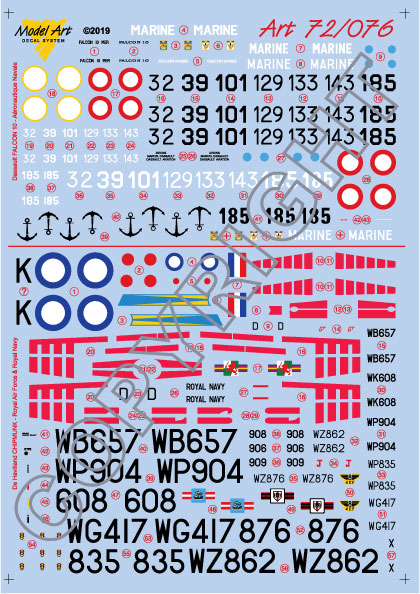 DH Chipmunk (RAF, Royal Navy), Falcon 10 MER (Aéronautique Navale)  MA7276