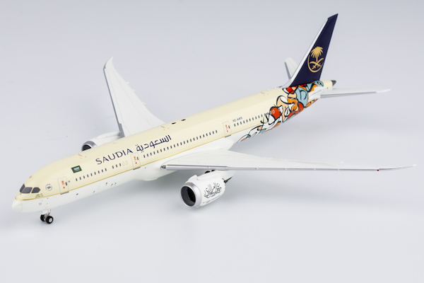 Boeing 787-9 Dreamliner Saudi Arabian Airlines "Year of Arabic Calligraphy 2021" HZ-AR13  55078