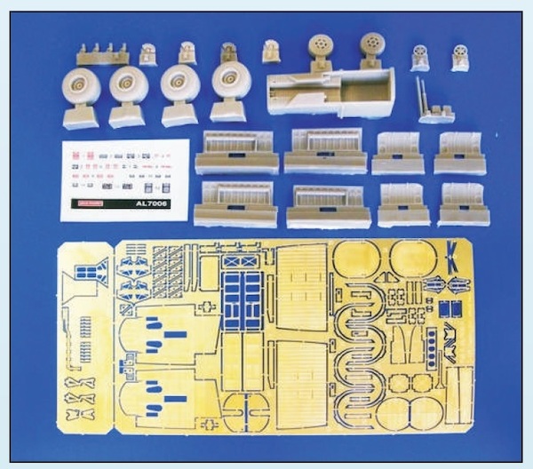 Undercarriage and wheel bays for EC-121 Warning Star (Heller)  AL7006