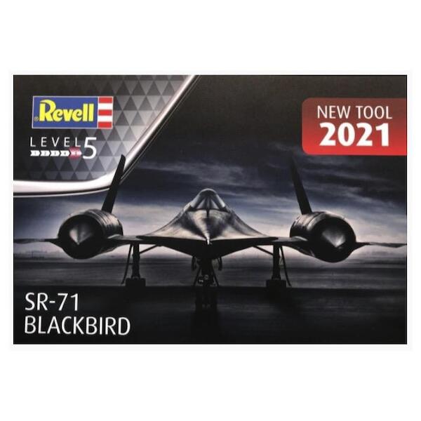 Lockheed SR71 Blackbird, no decals 04967